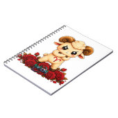 Kawaii Zodiac Neos Ram Notitieboek (Linkerzijde)