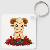 Kawaii Zodiac Neos Ram Sleutelhanger (Achterkant)