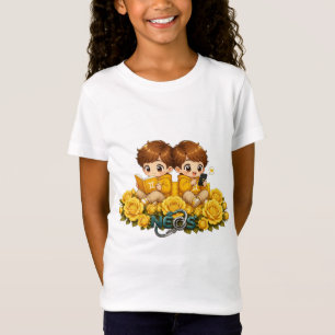 Kawaii Zodiac Neos Tweelingen T-shirt