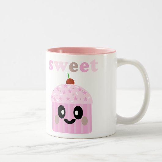 KAWAII ZOETE CUPCAKE ROZE MOK (Rechts)