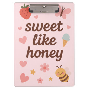 Kawaii Zoete Meisje Roze Bij Aesthetic – Cute Desi Klembord