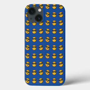 Kawaii Zon met Zonnebril Happy Emoji Faces Case-Mate iPhone Case