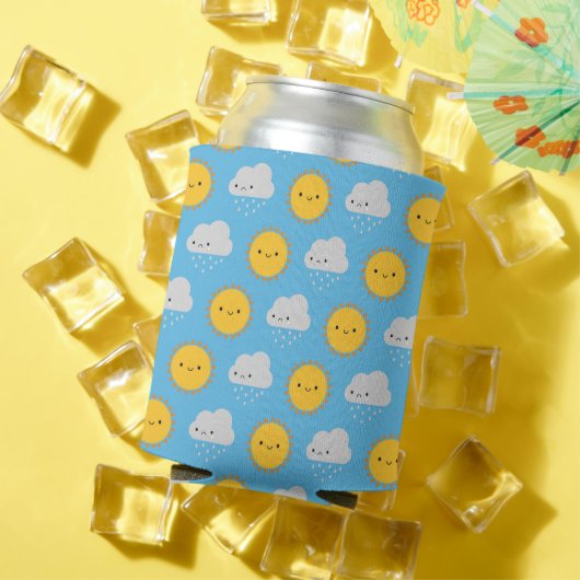 Kawaii Zon & Regen Blikjeskoeler (Insitu Zomer)
