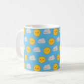 Kawaii Zon & Regen Koffiemok (Voorkant links)