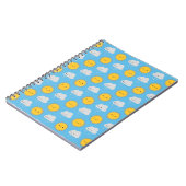 Kawaii Zon & Regen Notitieboek (Linkerzijde)