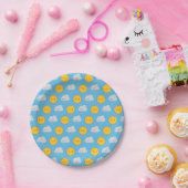 Kawaii Zon & Regen Papieren Bordje (Feest)