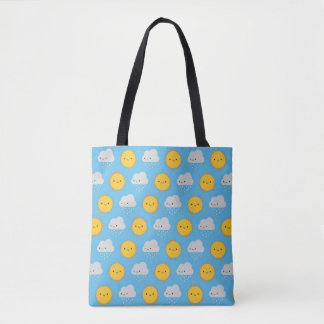 Kawaii Zon & Regen Tote Bag