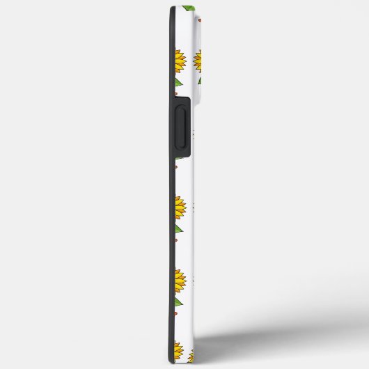 Kawaii Zonnebloem Plant in een pot Case-Mate iPhone Case (Achterkant / Rechts)