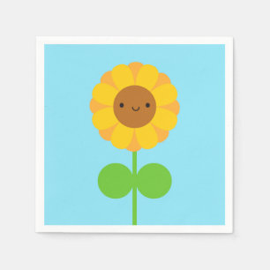 Kawaii Zonnebloem Servet