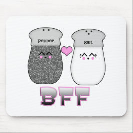 Kawaii Zout en Peper BFF Muismat