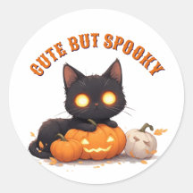 Kawaii Zwarte Kat Trick Or Treat Halloween 🎃