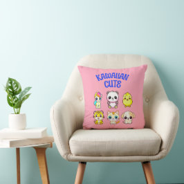 Kawaiiaanse Schattigee stijl Kussen