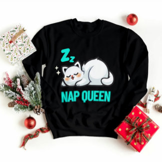 Kawaiiness katten slapen kat sweatshirt