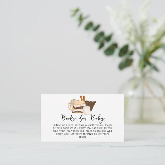 Kawaii's meer liefde en leuke boeken voor Baby sho Informatiekaartje (Staand voorkant)