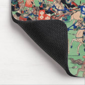 Kawanakajima no Kassen van Utagawa Kuniyoshi Muismat (Hoek)