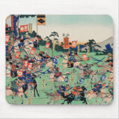 Kawanakajima no Kassen van Utagawa Kuniyoshi Muismat (Voorkant)