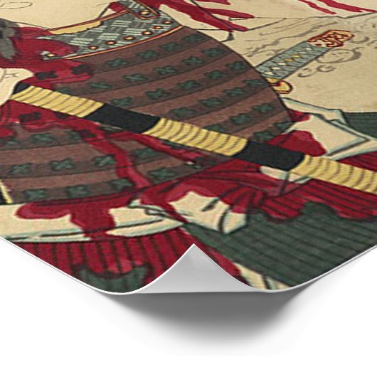 KAWANAKAJIMA SAMURAIS BATLLE POSTER (Hoek)