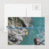Kawarau Bridge Bungy POV, Queenstown, Nieuw-Zeelan Briefkaart (Voorkant / Achterkant)