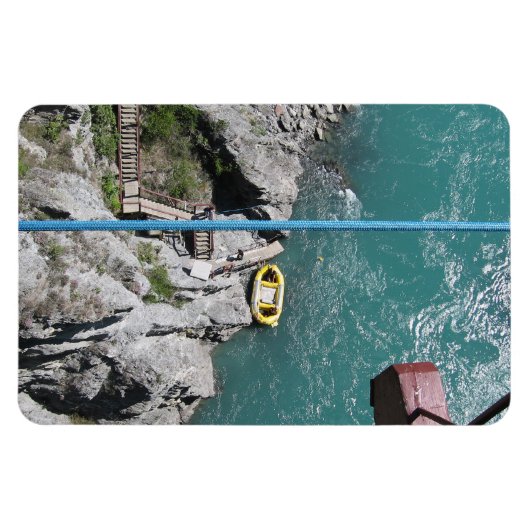 Kawarau Bridge Bungy POV, Queenstown, Nieuw-Zeelan Magneet (Horizontaal)