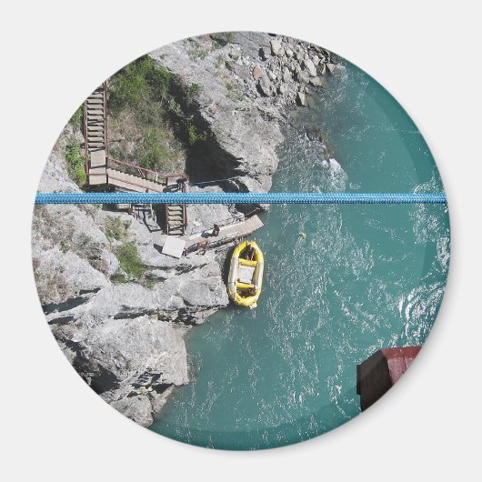 Kawarau Bridge Bungy POV, Queenstown, Nieuw-Zeelan Magneet (Voorkant)