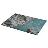 Kawarau Bridge Bungy POV, Queenstown, Nieuw-Zeelan Snijplank (Hoek)