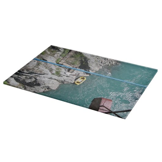 Kawarau Bridge Bungy POV, Queenstown, Nieuw-Zeelan Snijplank (Hoek)