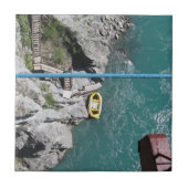 Kawarau Bridge Bungy POV, Queenstown, Nieuw-Zeelan Tegeltje (Voorkant)