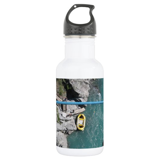 Kawarau Bridge Bungy POV, Queenstown, Nieuw-Zeelan Waterfles (Voorkant)