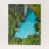 Kawarau River Otago Nieuw-Zeeland. Legpuzzel (Verticaal)