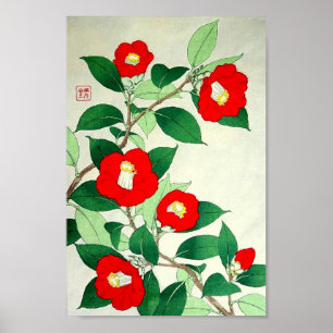 Kawarazaki Shodo Bloemencalender van Japan Bloemen Poster