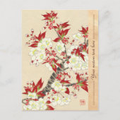 Kawarazaki Shodo Floral Calendar of Japan Briefkaart (Voorkant)