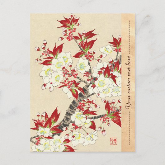 Kawarazaki Shodo Floral Calendar of Japan Briefkaart (Voorkant)