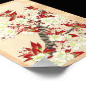 Kawarazaki Shodo Floral Calendar of Japan Poster (Hoek)