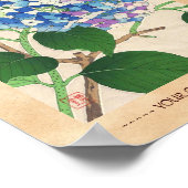 Kawarazaki Shodo Floral Kalender of Japan flower Poster (Hoek)