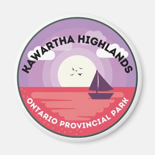 Kawartha Highlands Ontario Provincial Park Magnet (Voorkant)