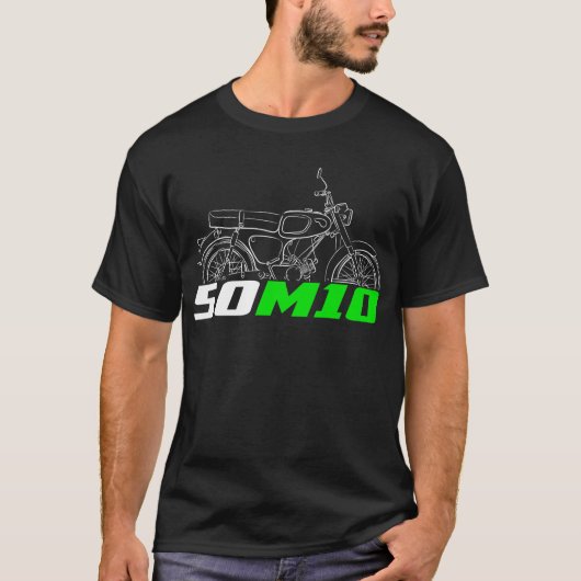 Kawasaki 50 M10 1966-1969 T-shirt (Voorkant)