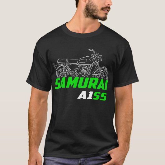 Kawasaki A1SS Samurai 1967-1971 T-shirt (Voorkant)