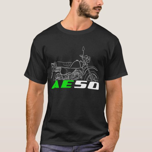 Kawasaki AE50 1981-1986 T-shirt (Voorkant)