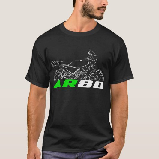 Kawasaki AR80 1981-1990 T-shirt (Voorkant)
