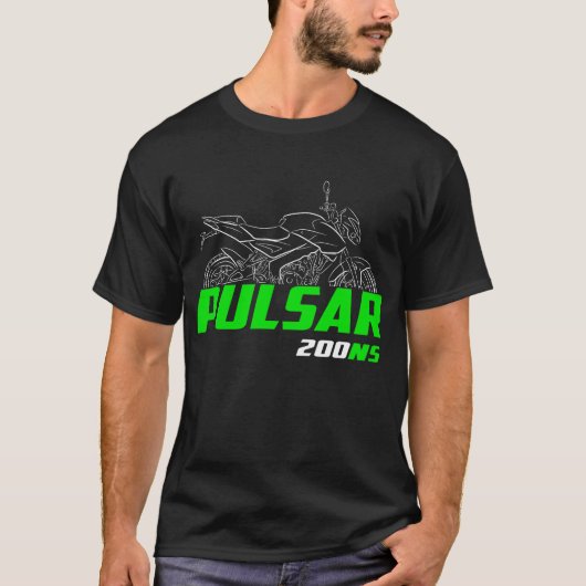 Kawasaki Bajaj Pulsar 200NS 2013-2016 T-shirt (Voorkant)