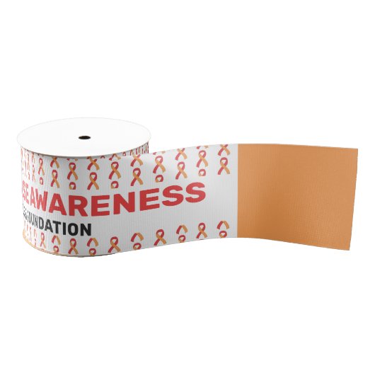 Kawasaki Disease Awareness Pattern Grosgrain Lint (Spoel)