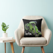 Kawasaki Green "Crotch Rocket" Pillow Kussen (Stoel)