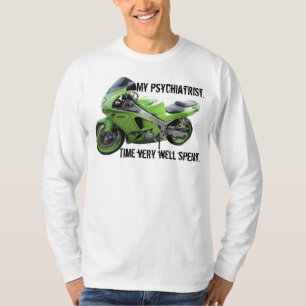 Kawasaki Green Ninja ZX-6R Motorfiets, Straatmotor T-shirt