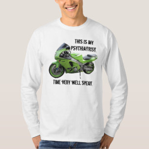 Kawasaki Green Ninja ZX-6R Motorfiets, Straatmotor T-shirt