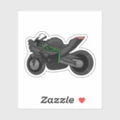 Kawasaki H2R simple style Sticker (Vel)