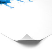 Kawasaki Japan Skyline Blue Perfect Poster (Hoek)