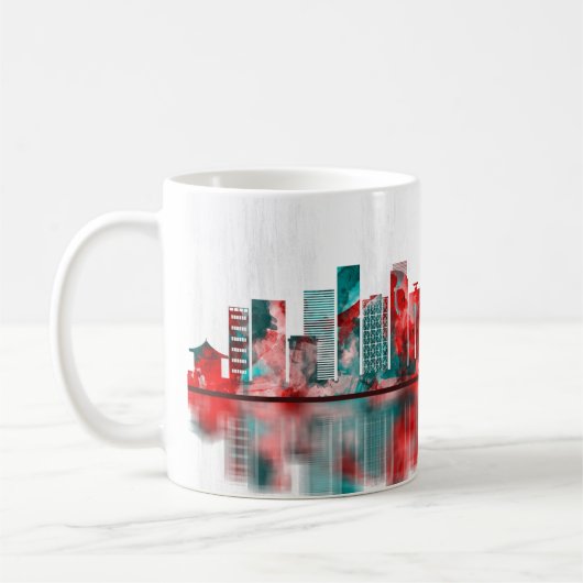 Kawasaki Japan Skyline Koffiemok (Links)