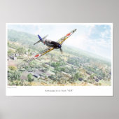 Kawasaki Ki-61 Poster (Voorkant)