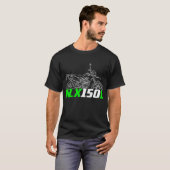 Kawasaki KLX150L 2016-2020 T-shirt (Voorkant volledig)