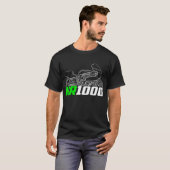 Kawasaki KR1000 1981-1983 T-shirt (Voorkant volledig)
